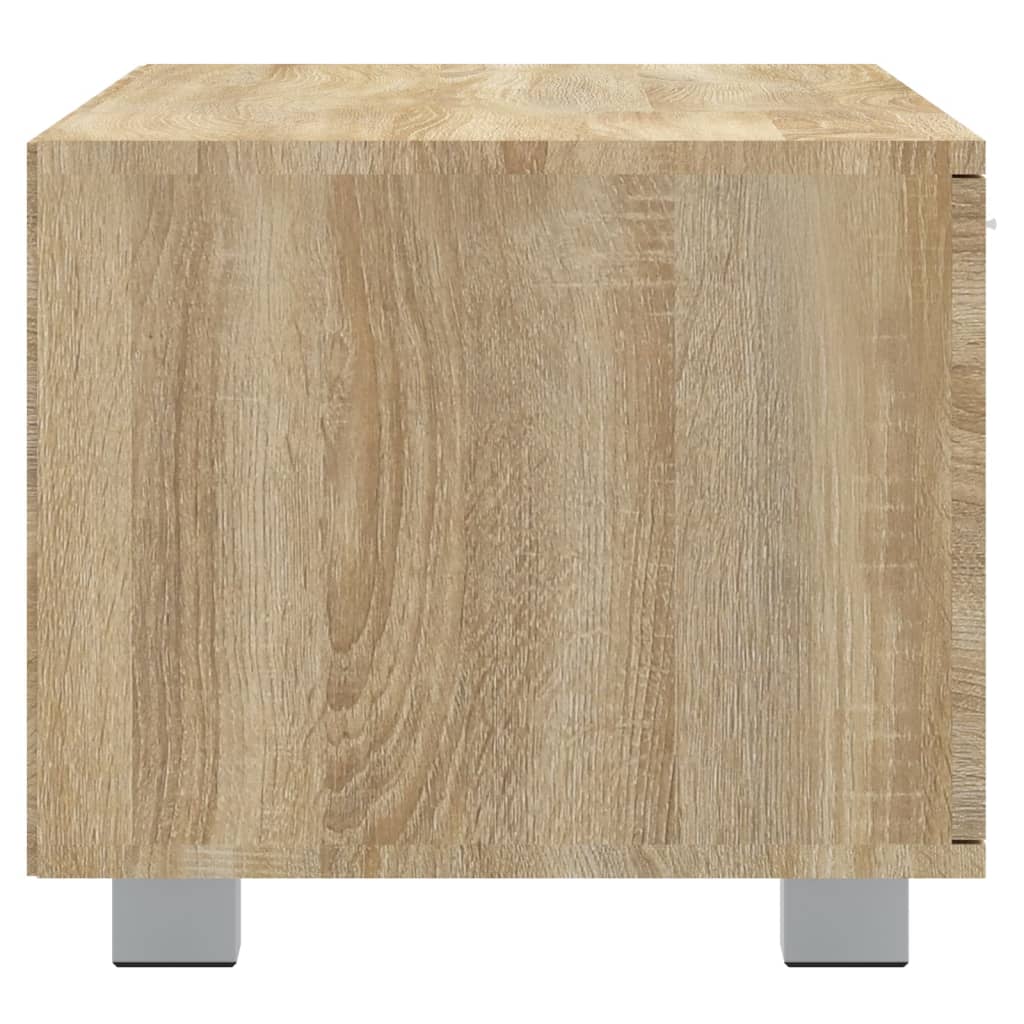 Tv-meubel 120x40,5x35 cm bewerkt hout sonoma eikenkleurig is nu te koop bij PeponiXL, paradijselijk wonen!