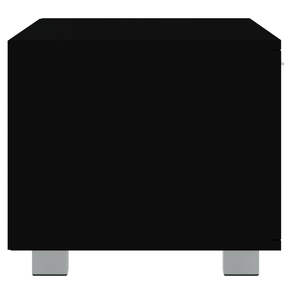 Tv-meubel 120x40,5x35 cm bewerkt hout zwart is nu te koop bij PeponiXL, paradijselijk wonen!
