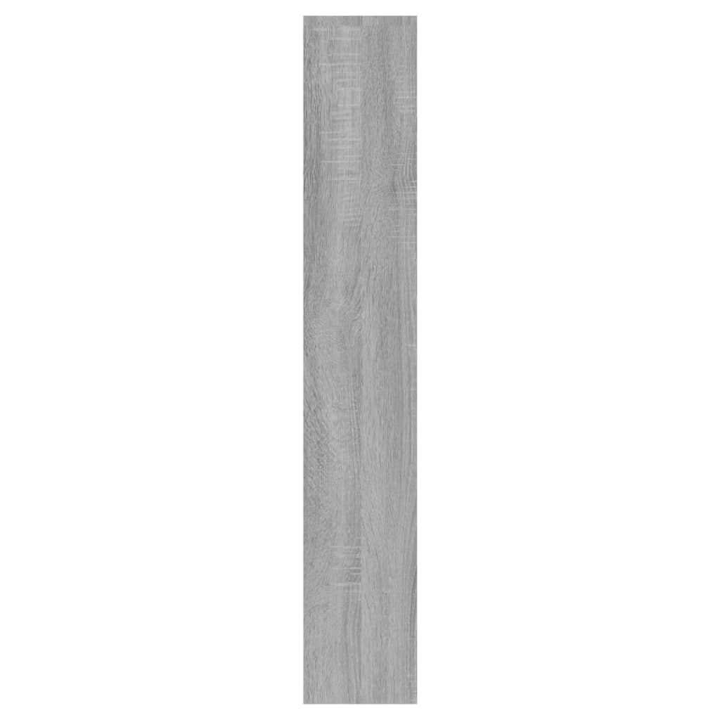 Schoenenkast met spiegel 3-laags 63x17x102,5 cm grijs sonoma is nu te koop bij PeponiXL, paradijselijk wonen!