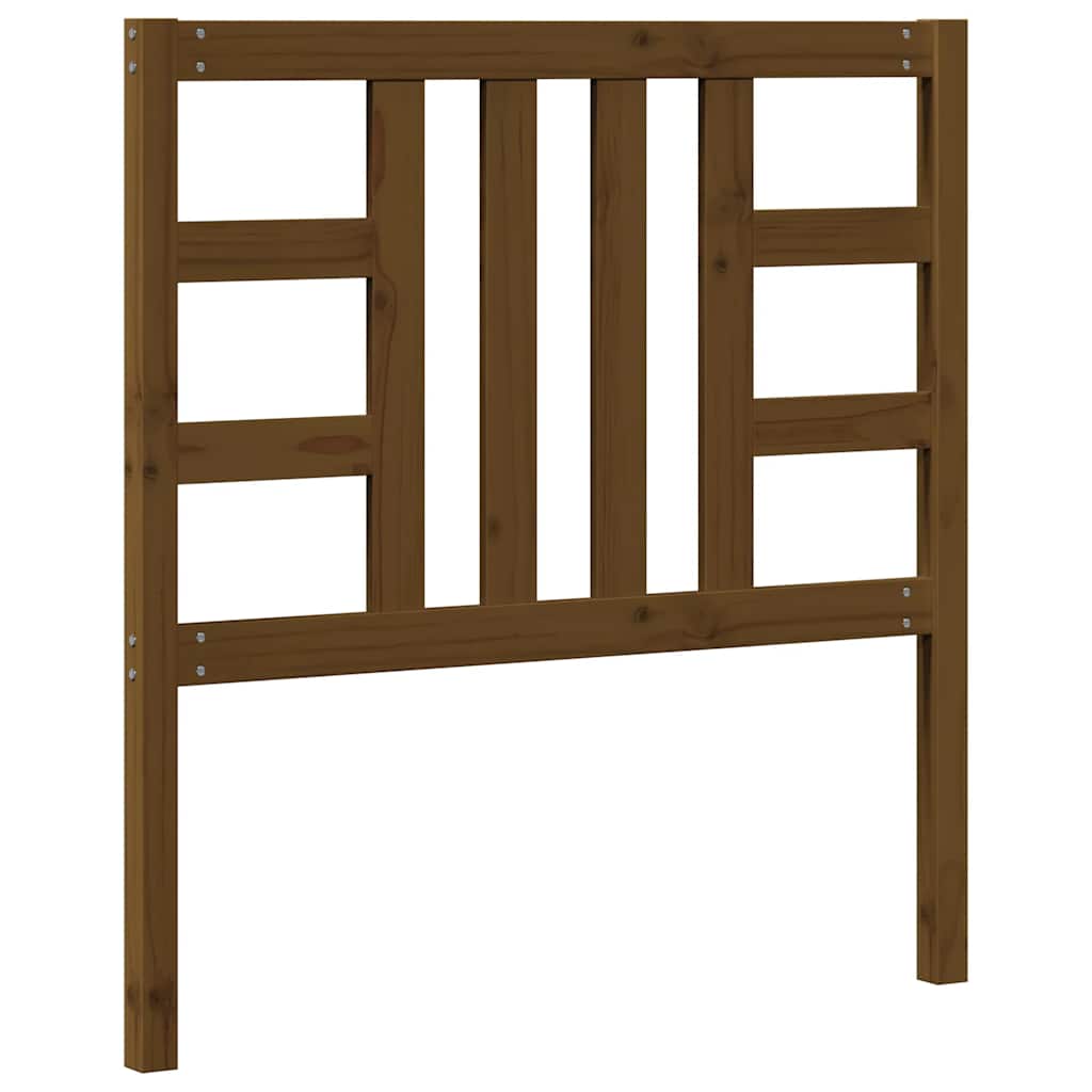 Hoofdbord 96x4x100 cm massief grenenhout honingbruin is nu te koop bij PeponiXL, paradijselijk wonen!