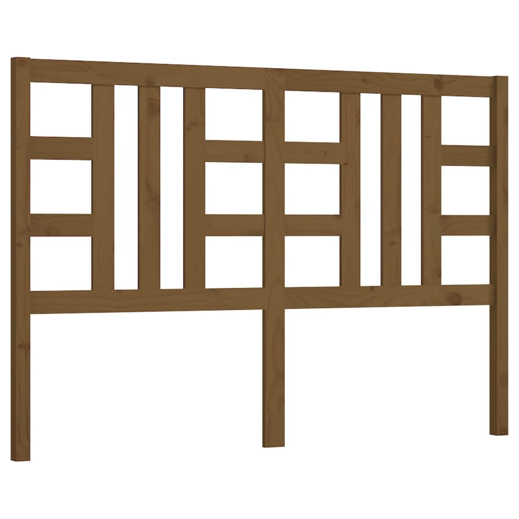 Hoofdbord 146x4x100 cm massief grenenhout honingbruin is nu te koop bij PeponiXL, paradijselijk wonen!