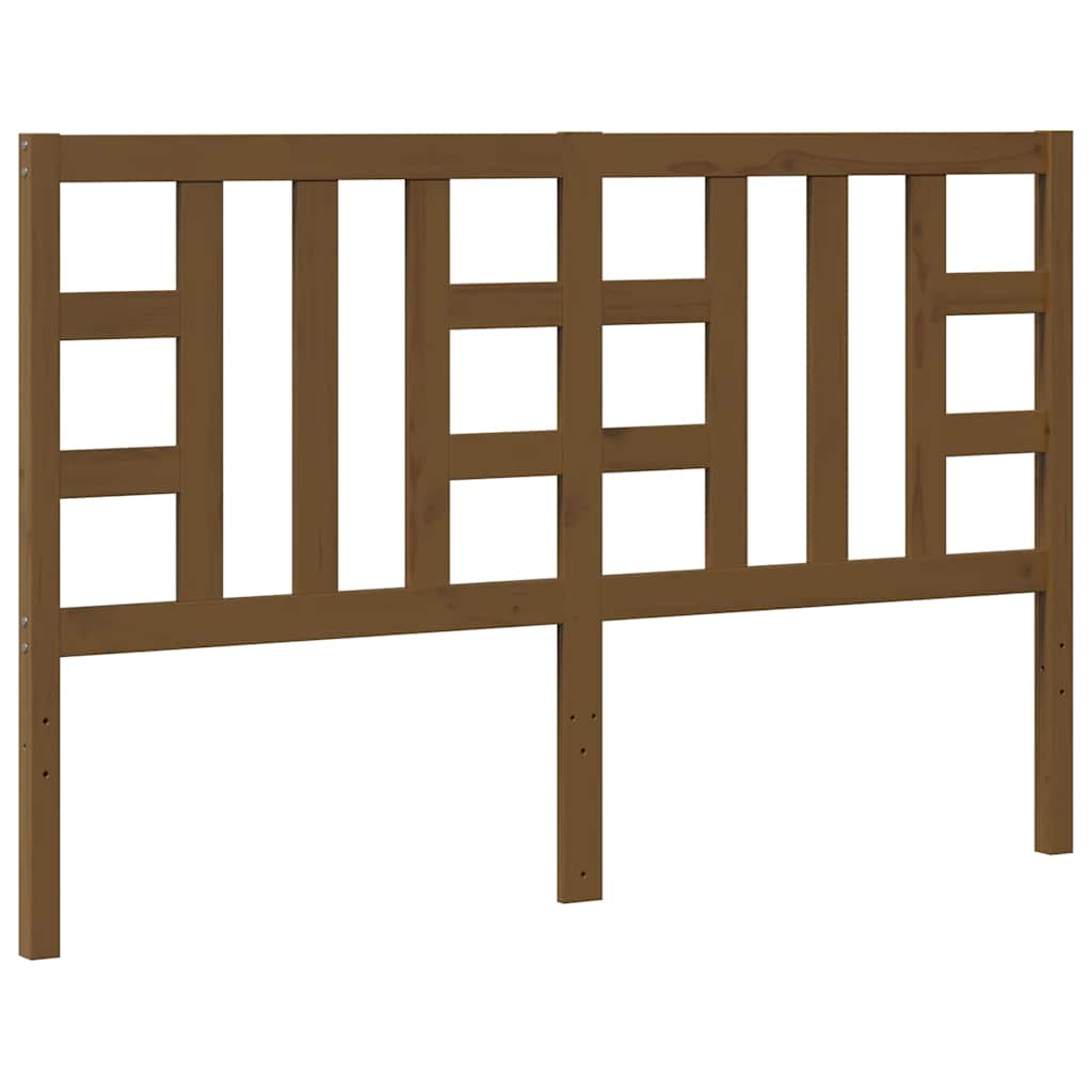 Hoofdbord 166x4x100 cm massief grenenhout honingbruin is nu te koop bij PeponiXL, paradijselijk wonen!