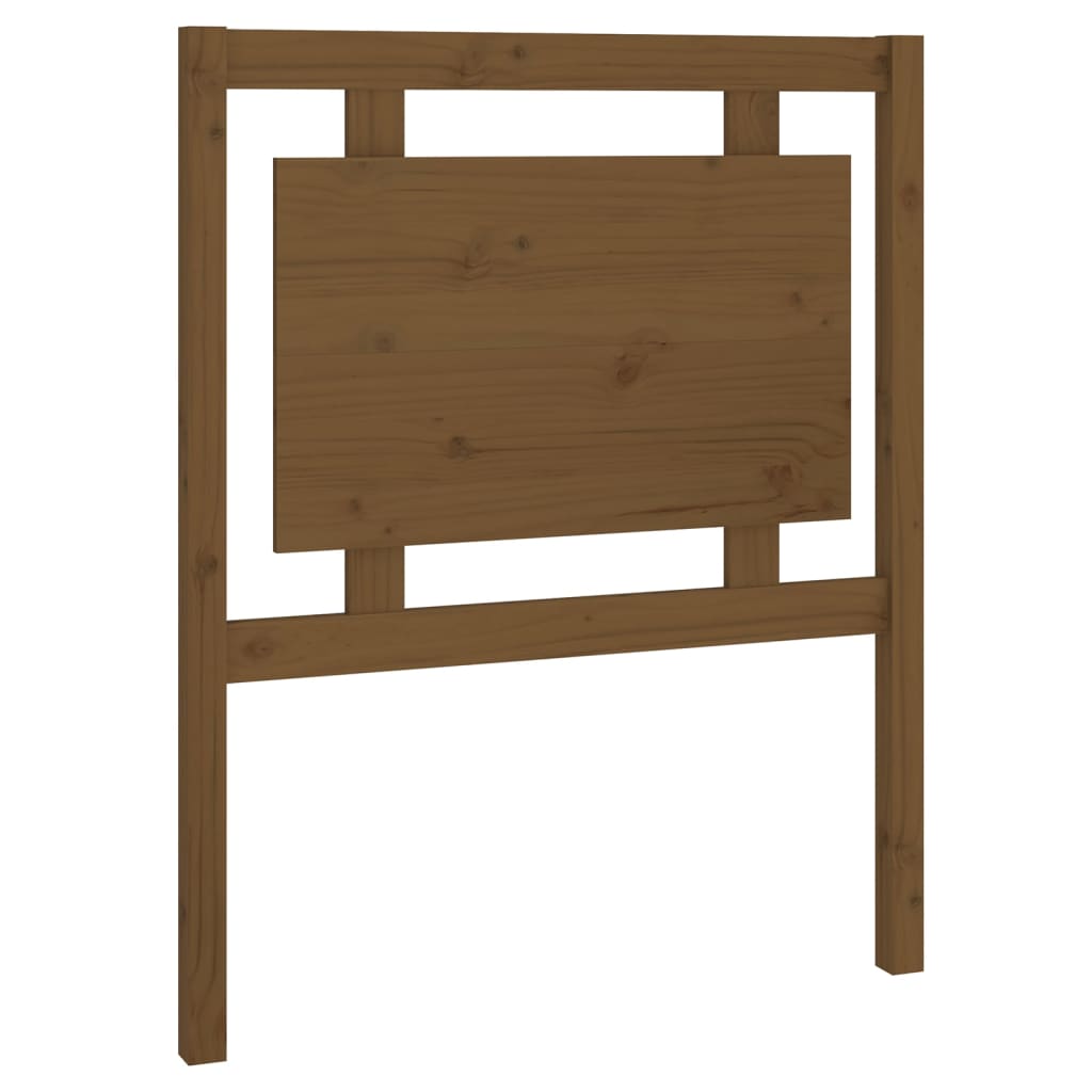 Hoofdbord 80,5x4x100 cm massief grenenhout honingbruin is nu te koop bij PeponiXL, paradijselijk wonen!