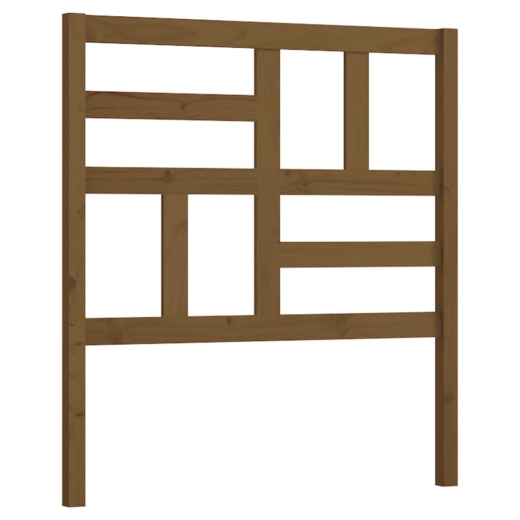Hoofdbord 81x4x104 cm massief grenenhout honingbruin is nu te koop bij PeponiXL, paradijselijk wonen!