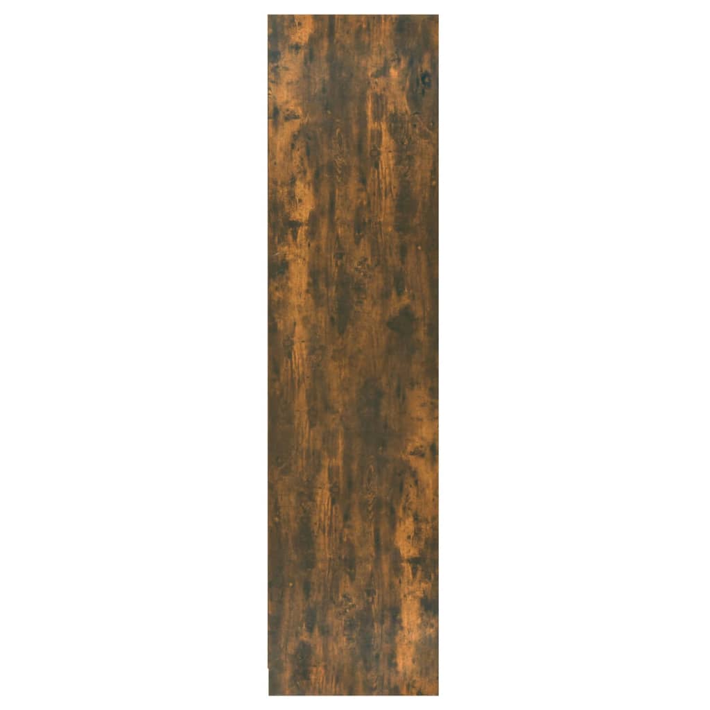 Kledingkast met lades 50x50x200 cm bewerkt hout gerookt eiken is nu te koop bij PeponiXL, paradijselijk wonen!