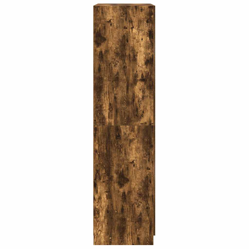 Kledingkast 90x52x200 cm bewerkt hout gerookt eikenkleurig is nu te koop bij PeponiXL, paradijselijk wonen!