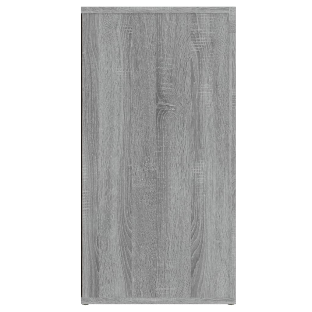 Dressoir 120x36x69 cm bewerkt hout grijs sonoma eikenkleurig is nu te koop bij PeponiXL, paradijselijk wonen!