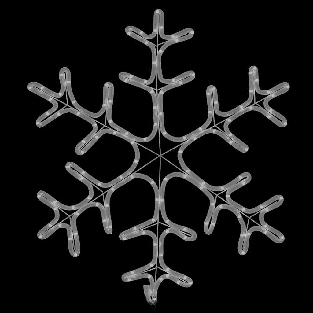 Kerstfiguur sneeuwvlok met 144 warmwitte LED's 59x59 cm is nu te koop bij PeponiXL, paradijselijk wonen!