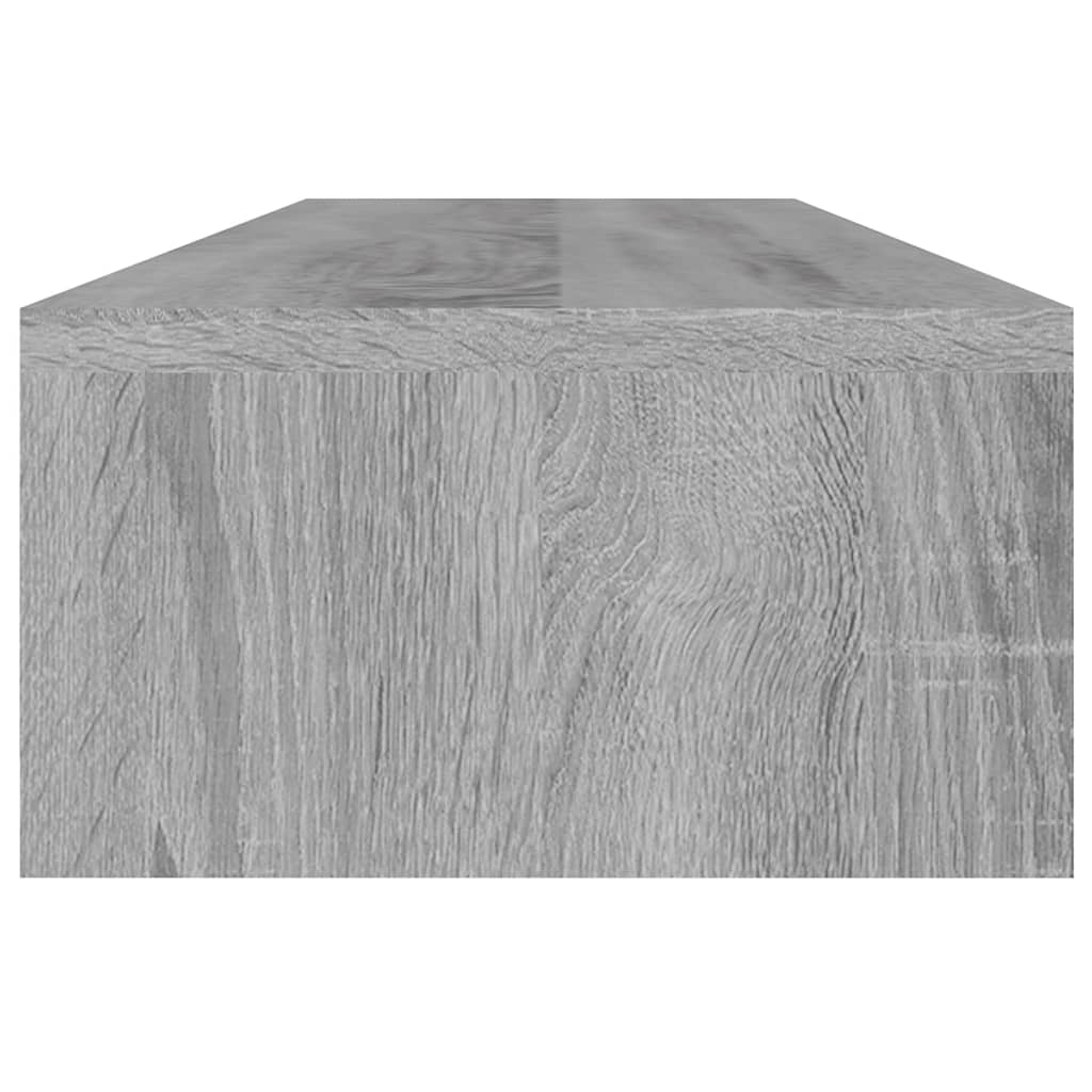 Monitorstandaard 100x24x13 cm bewerkt hout grijs sonoma eiken is nu te koop bij PeponiXL, paradijselijk wonen!