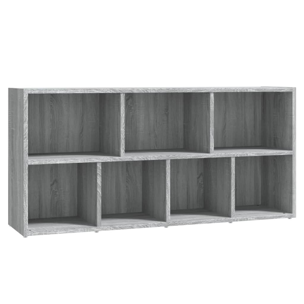 Boekenkast 50x25x106 cm grijs sonoma eikenkleurig is nu te koop bij PeponiXL, paradijselijk wonen!