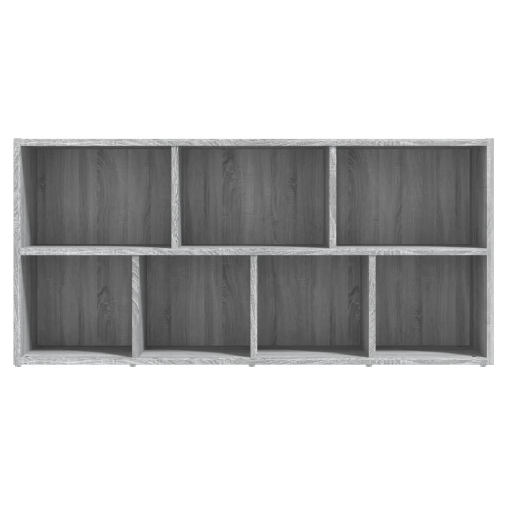 Boekenkast 50x25x106 cm grijs sonoma eikenkleurig is nu te koop bij PeponiXL, paradijselijk wonen!