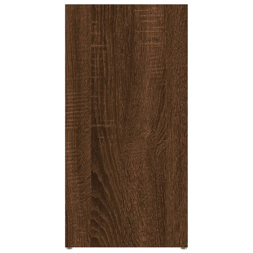 Boekenkast 50x25x106 cm bruin eikenkleur is nu te koop bij PeponiXL, paradijselijk wonen!