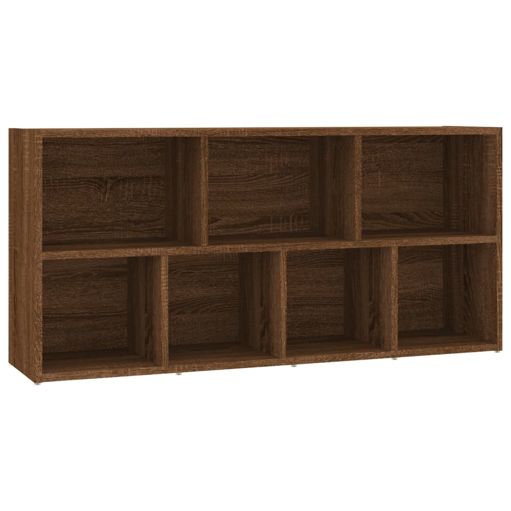 Boekenkast 50x25x106 cm bruin eikenkleur is nu te koop bij PeponiXL, paradijselijk wonen!