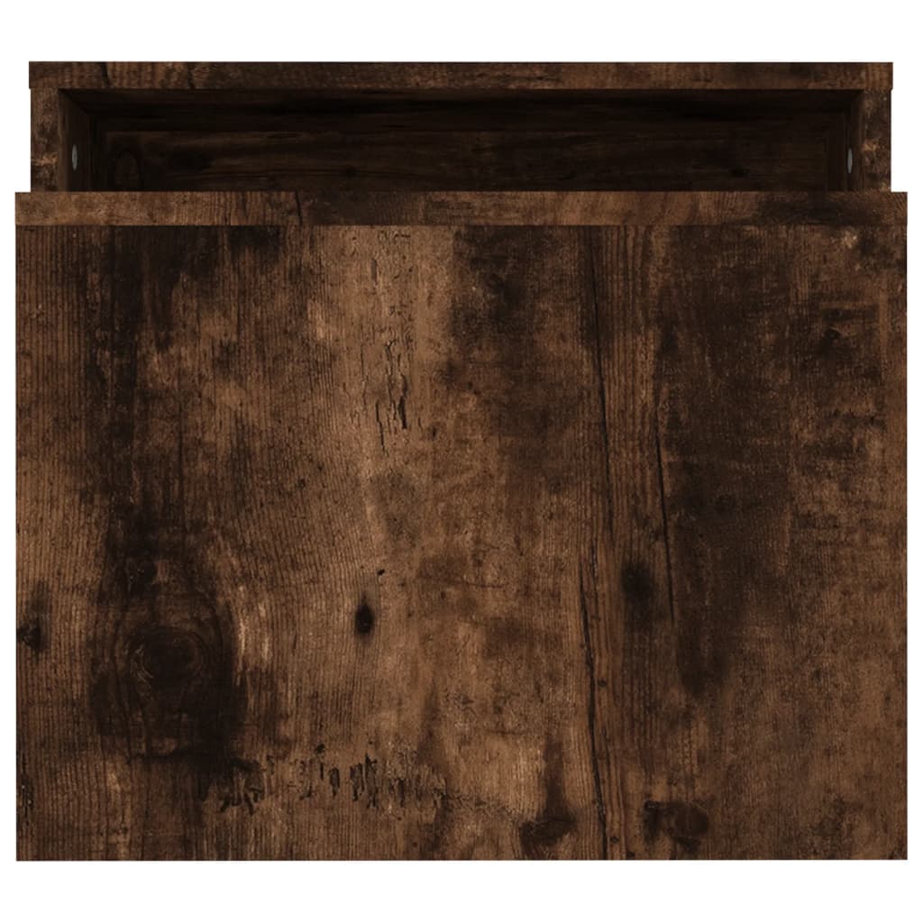 Salontafelset 100x48x40 cm bewerkt hout gerookt eikenkleurig is nu te koop bij PeponiXL, paradijselijk wonen!