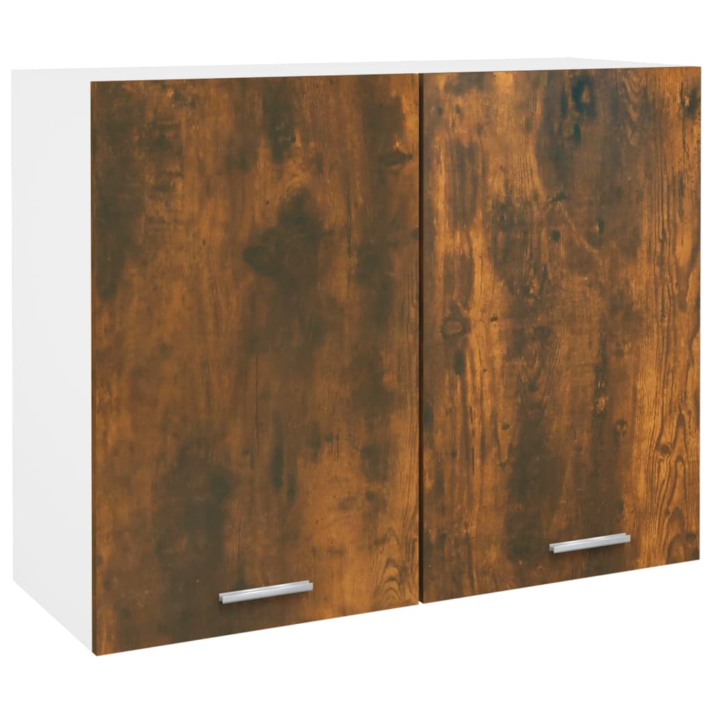 Bovenkast Lyon 80x31x60 cm bewerkt hout gerookt eikenkleurig is nu te koop bij PeponiXL, paradijselijk wonen!