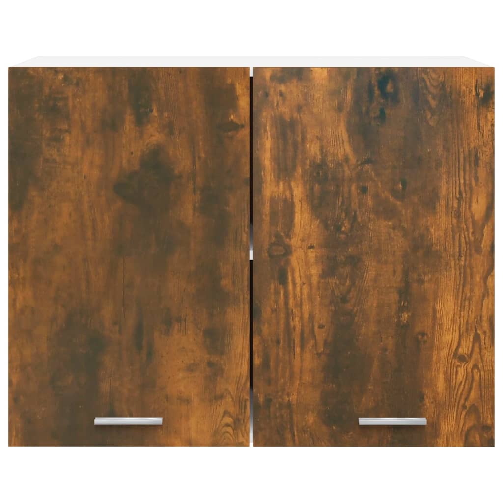 Bovenkast Lyon 80x31x60 cm bewerkt hout gerookt eikenkleurig is nu te koop bij PeponiXL, paradijselijk wonen!