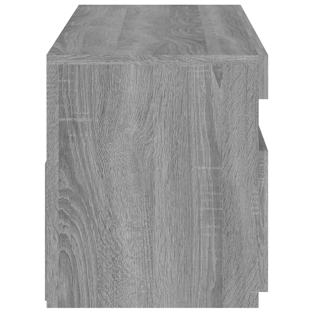 Tv-meubels 2 st met LED-verlichting 60x35x40 cm grijs sonoma is nu te koop bij PeponiXL, paradijselijk wonen!