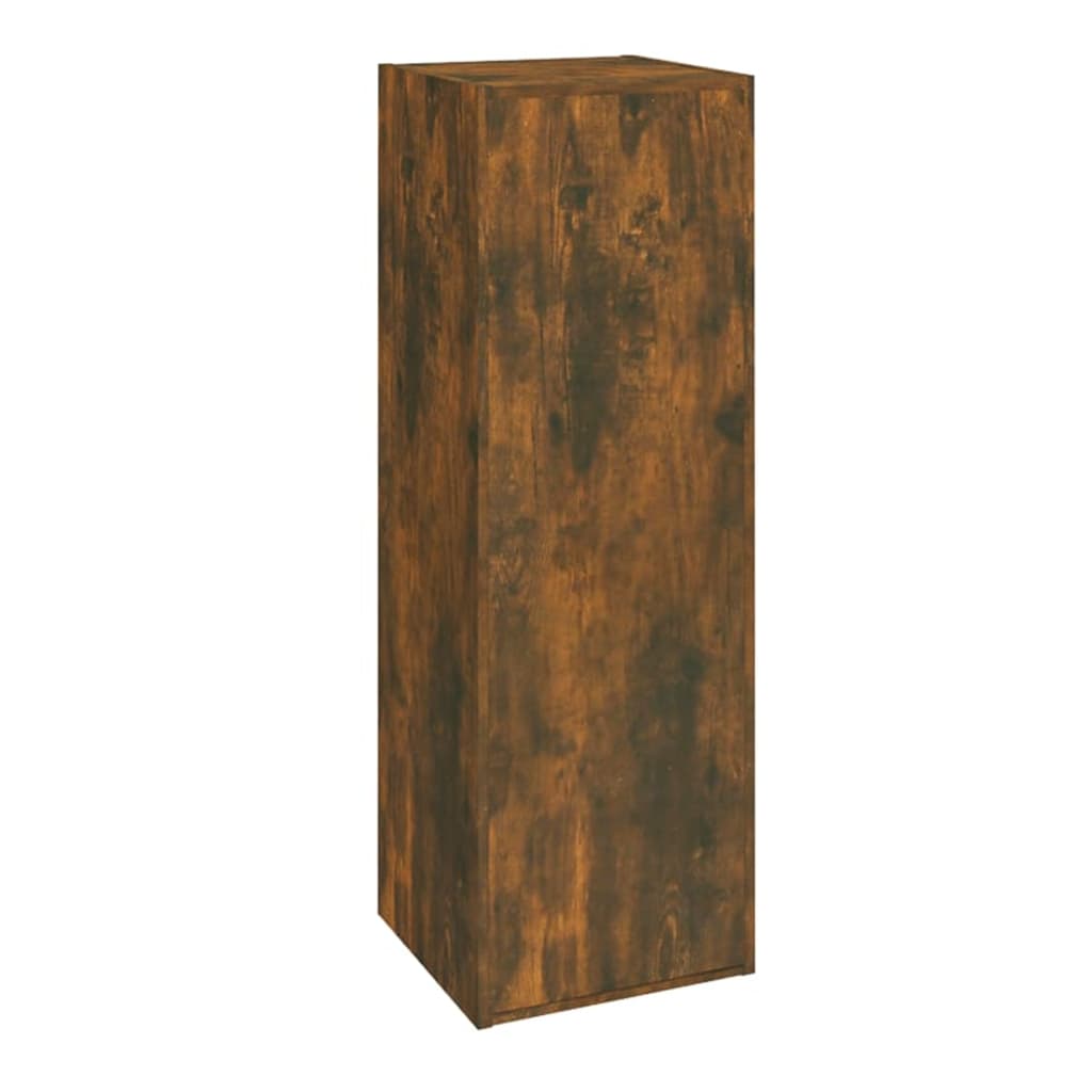 Tv-meubel 30,5x30x90 cm bewerkt hout gerookt eikenkleur is nu te koop bij PeponiXL, paradijselijk wonen!