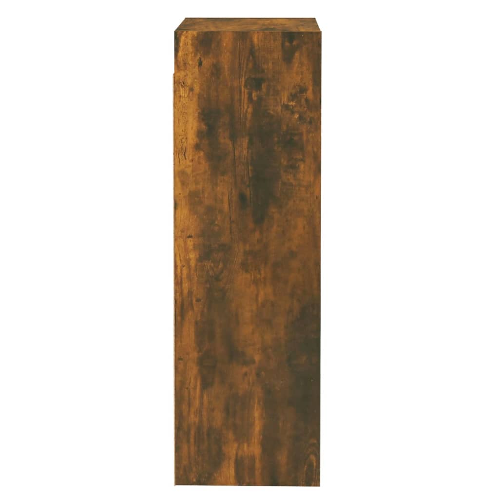 Tv-meubel 30,5x30x90 cm bewerkt hout gerookt eikenkleur is nu te koop bij PeponiXL, paradijselijk wonen!