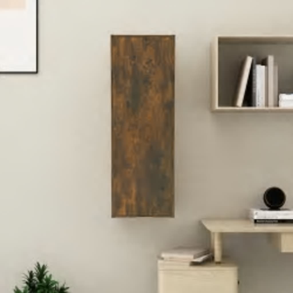Tv-meubel 30,5x30x90 cm bewerkt hout gerookt eikenkleur is nu te koop bij PeponiXL, paradijselijk wonen!