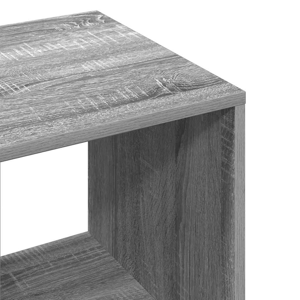 Kledingkast 80x40x110 cm bewerkt hout grijs sonoma eikenkleurig is nu te koop bij PeponiXL, paradijselijk wonen!