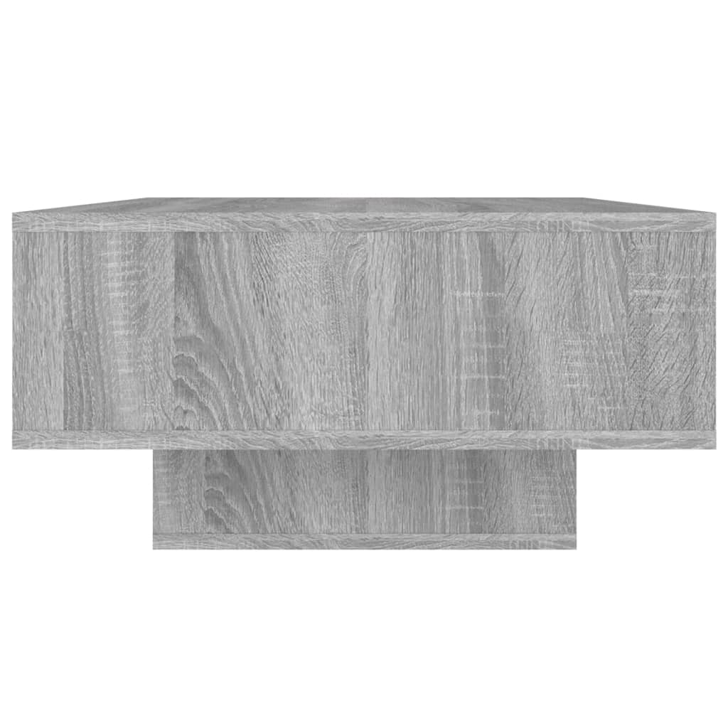 Salontafel 105x55x32 cm bewerkt hout grijs sonoma eikenkleurig is nu te koop bij PeponiXL, paradijselijk wonen!