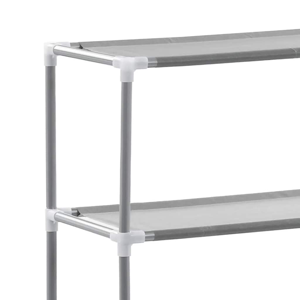 Wasmachinerek 2-laags 69x28x143 cm ijzer grijs is nu te koop bij PeponiXL, paradijselijk wonen!