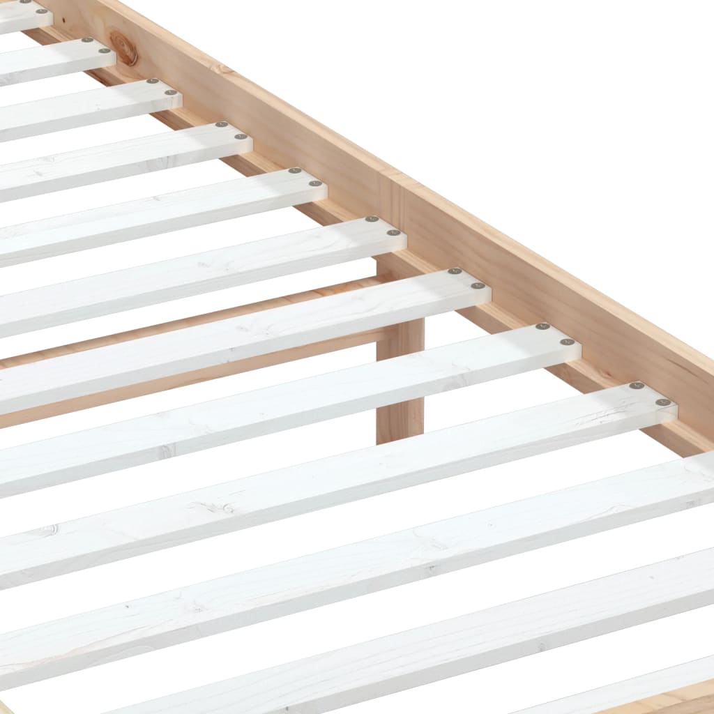 Bedframe massief hout 75x190 cm is nu te koop bij PeponiXL, paradijselijk wonen!