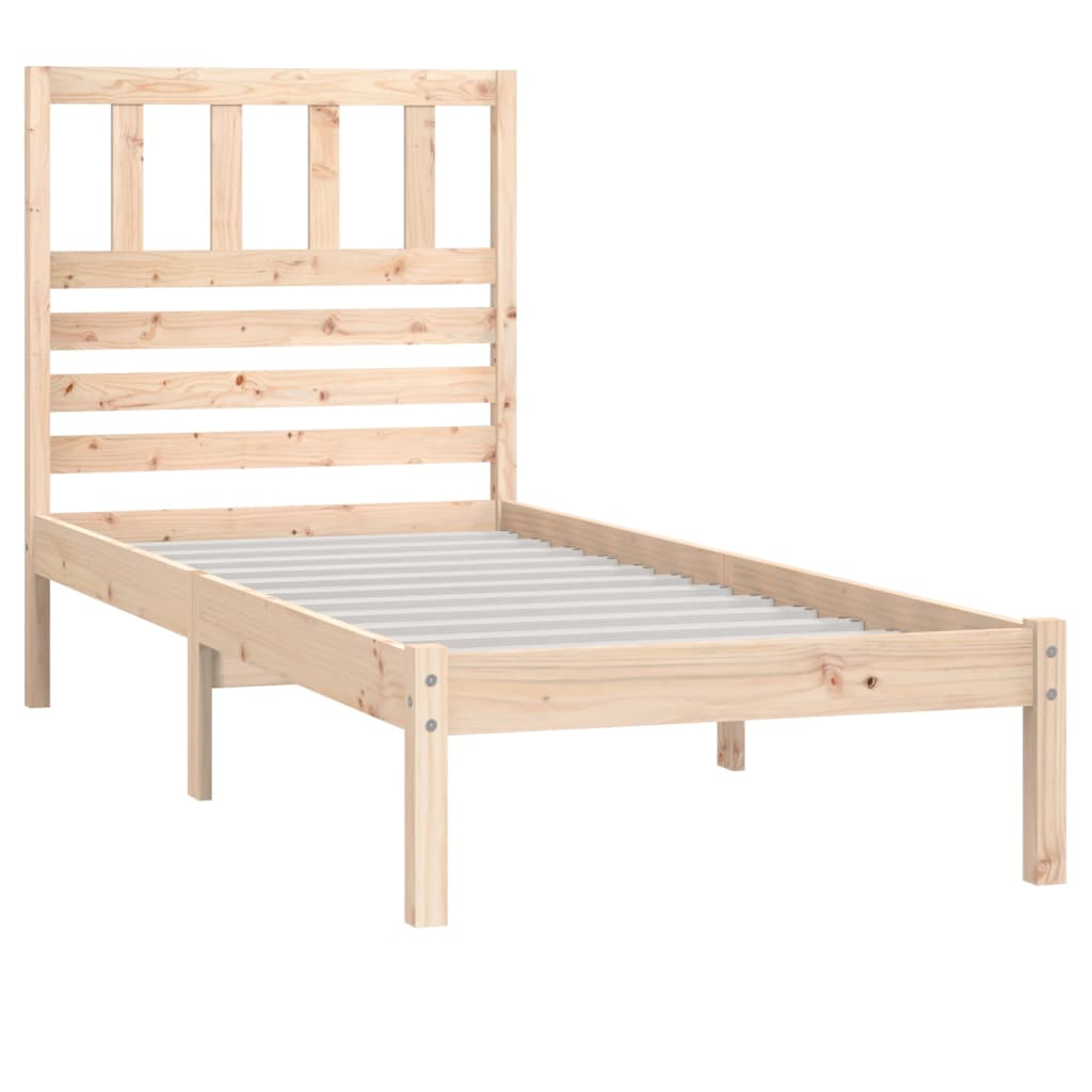 Bedframe massief grenenhout 90x190 cm is nu te koop bij PeponiXL, paradijselijk wonen!