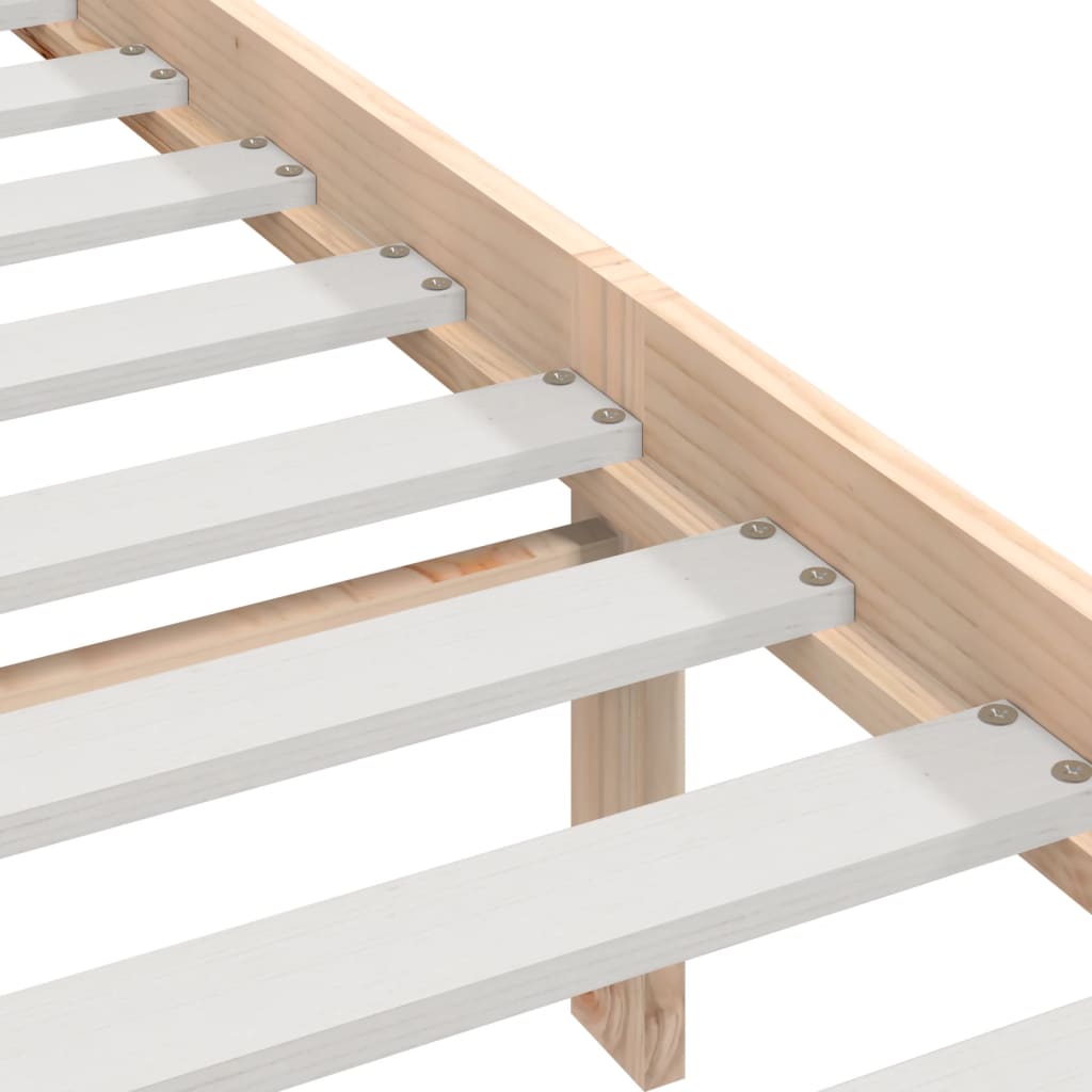 Bedframe massief grenenhout 90x190 cm is nu te koop bij PeponiXL, paradijselijk wonen!