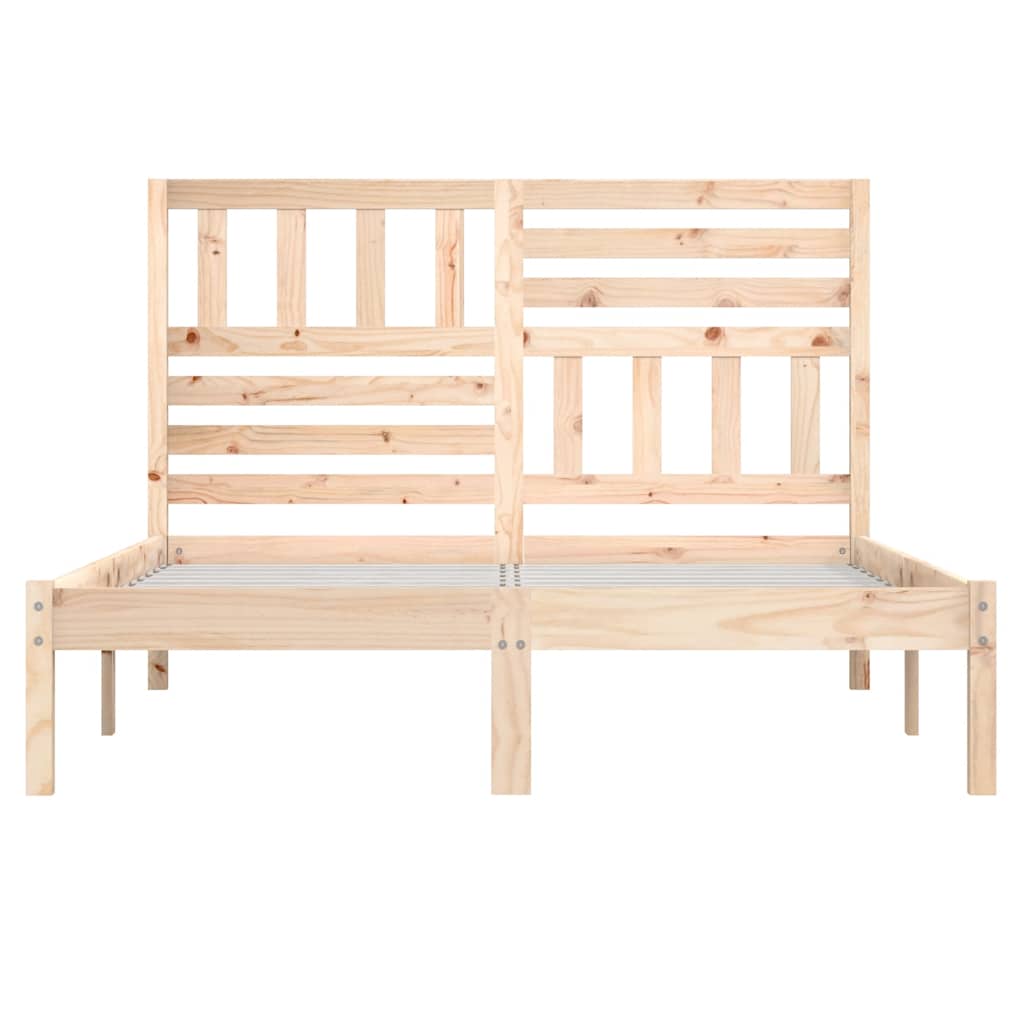 Bedframe zonder matras massief grenenhout 120x190 cm is nu te koop bij PeponiXL, paradijselijk wonen!