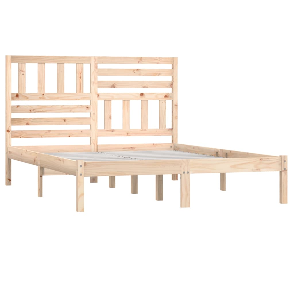 Bedframe massief grenenhout 160x200 cm is nu te koop bij PeponiXL, paradijselijk wonen!
