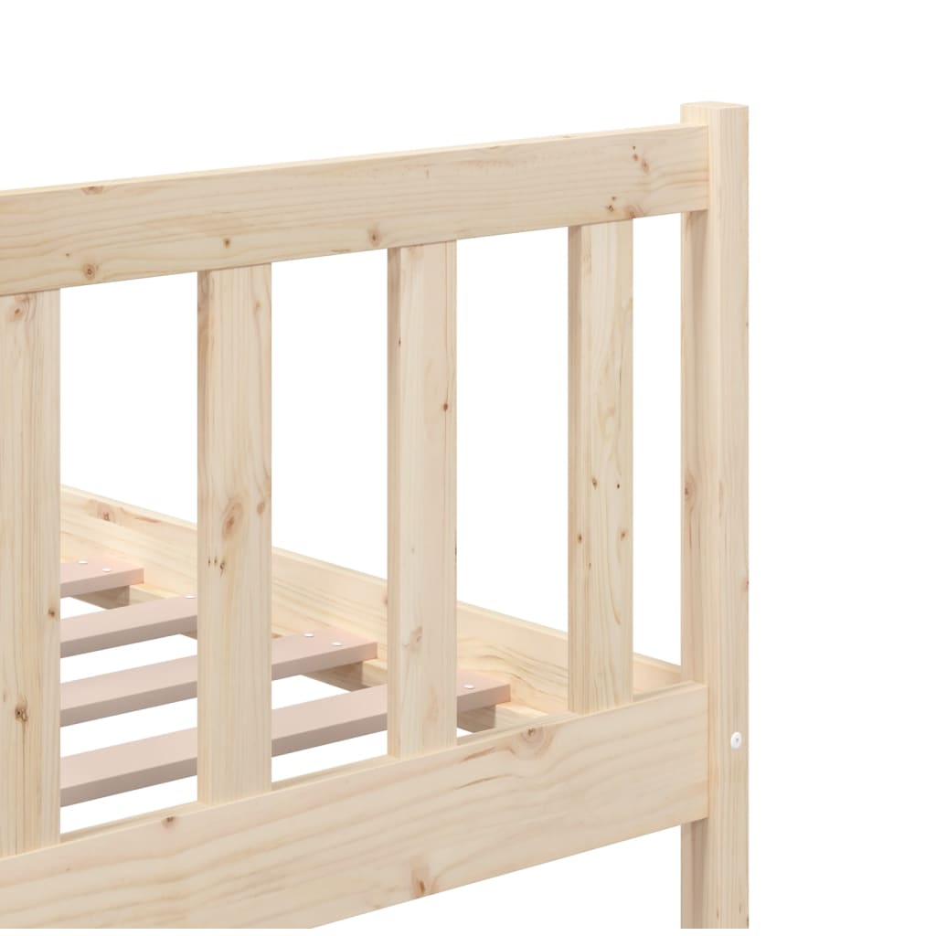 Bedframe massief hout 160x200 cm is nu te koop bij PeponiXL, paradijselijk wonen!