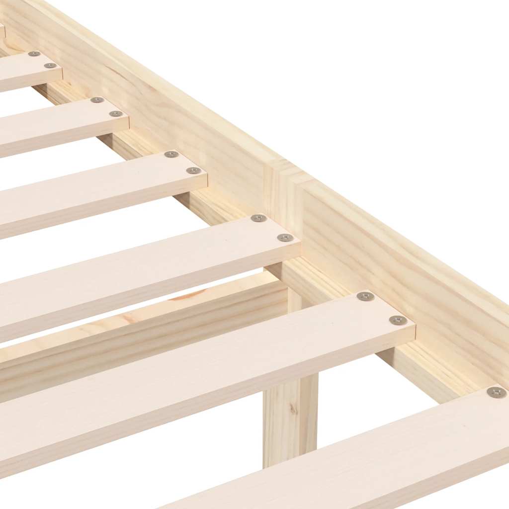 Bedframe massief hout 75x190 cm is nu te koop bij PeponiXL, paradijselijk wonen!