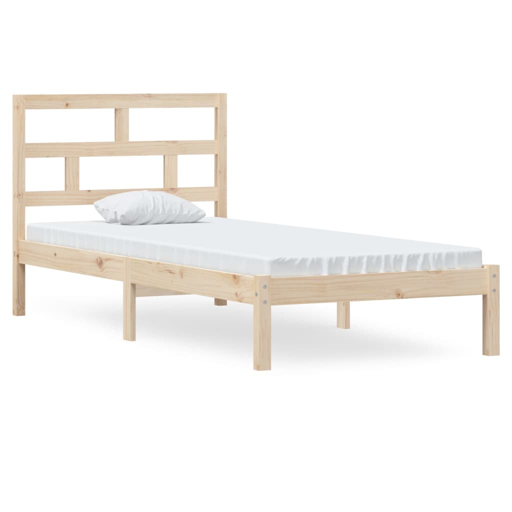 Bedframe massief grenenhout 90x200 cm is nu te koop bij PeponiXL, paradijselijk wonen!