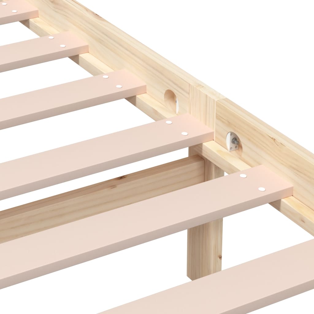 Bedframe massief grenenhout 160x200 cm is nu te koop bij PeponiXL, paradijselijk wonen!
