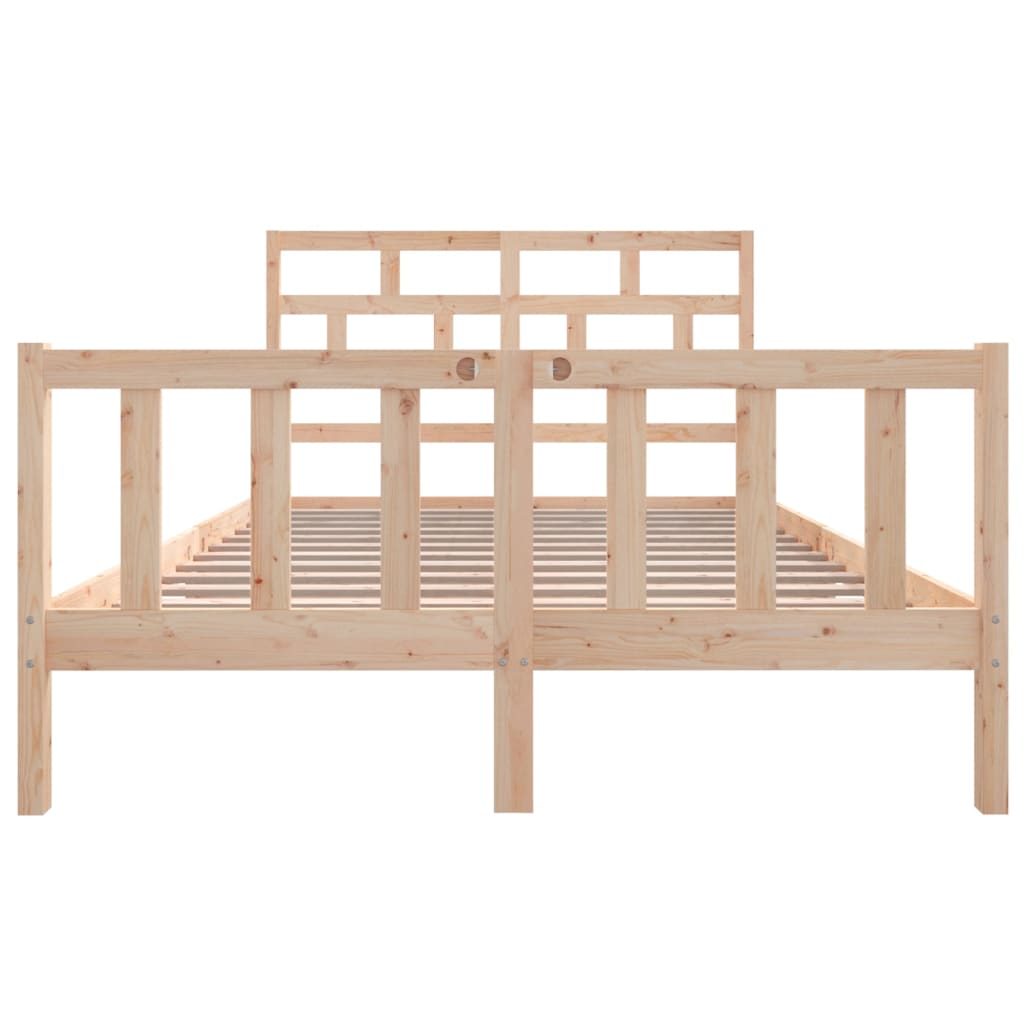 Bedframe massief grenenhout 160x200 cm is nu te koop bij PeponiXL, paradijselijk wonen!