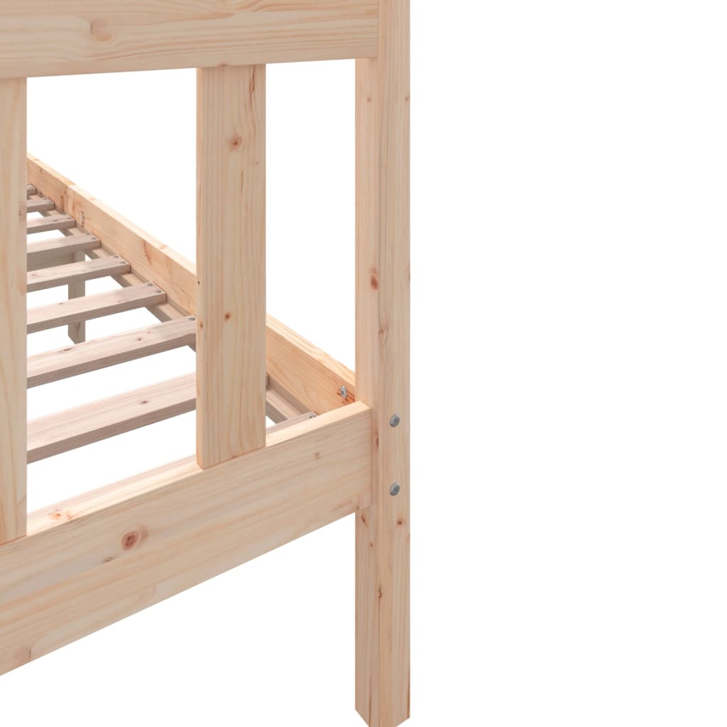Bedframe massief grenenhout 160x200 cm is nu te koop bij PeponiXL, paradijselijk wonen!