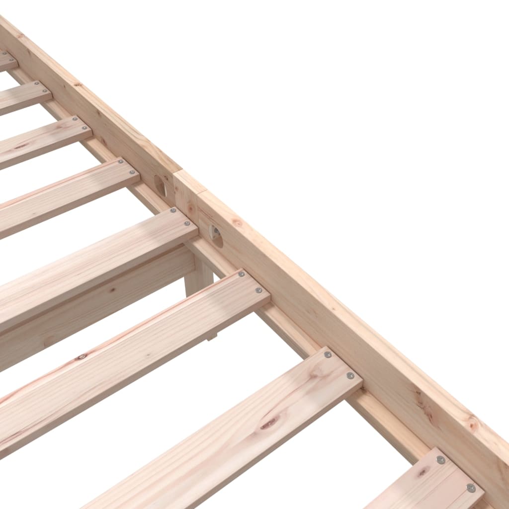 Bedframe massief grenenhout 160x200 cm is nu te koop bij PeponiXL, paradijselijk wonen!