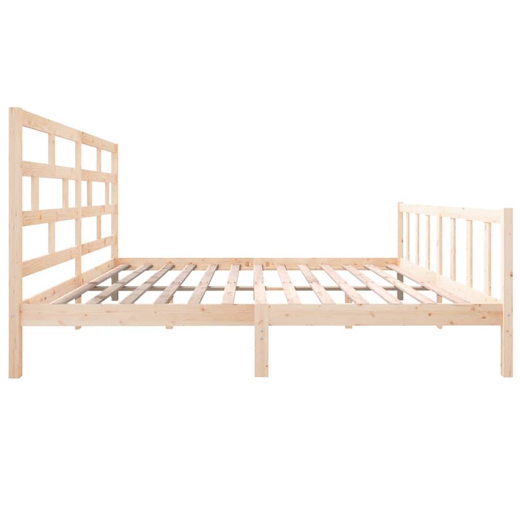 Bedframe massief grenenhout 180x200 cm is nu te koop bij PeponiXL, paradijselijk wonen!