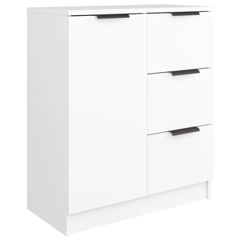 Dressoir 60x30x70 cm bewerkt hout wit is nu te koop bij PeponiXL, paradijselijk wonen!