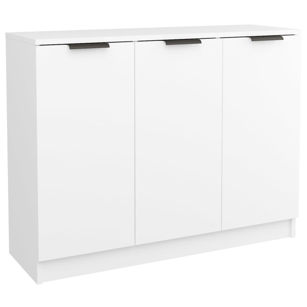 Dressoir 90,5x30x70 cm bewerkt hout wit is nu te koop bij PeponiXL, paradijselijk wonen!