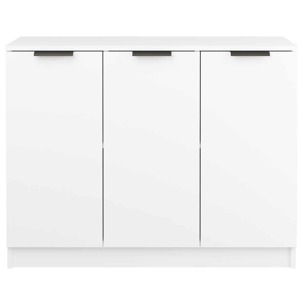 Dressoir 90,5x30x70 cm bewerkt hout wit is nu te koop bij PeponiXL, paradijselijk wonen!