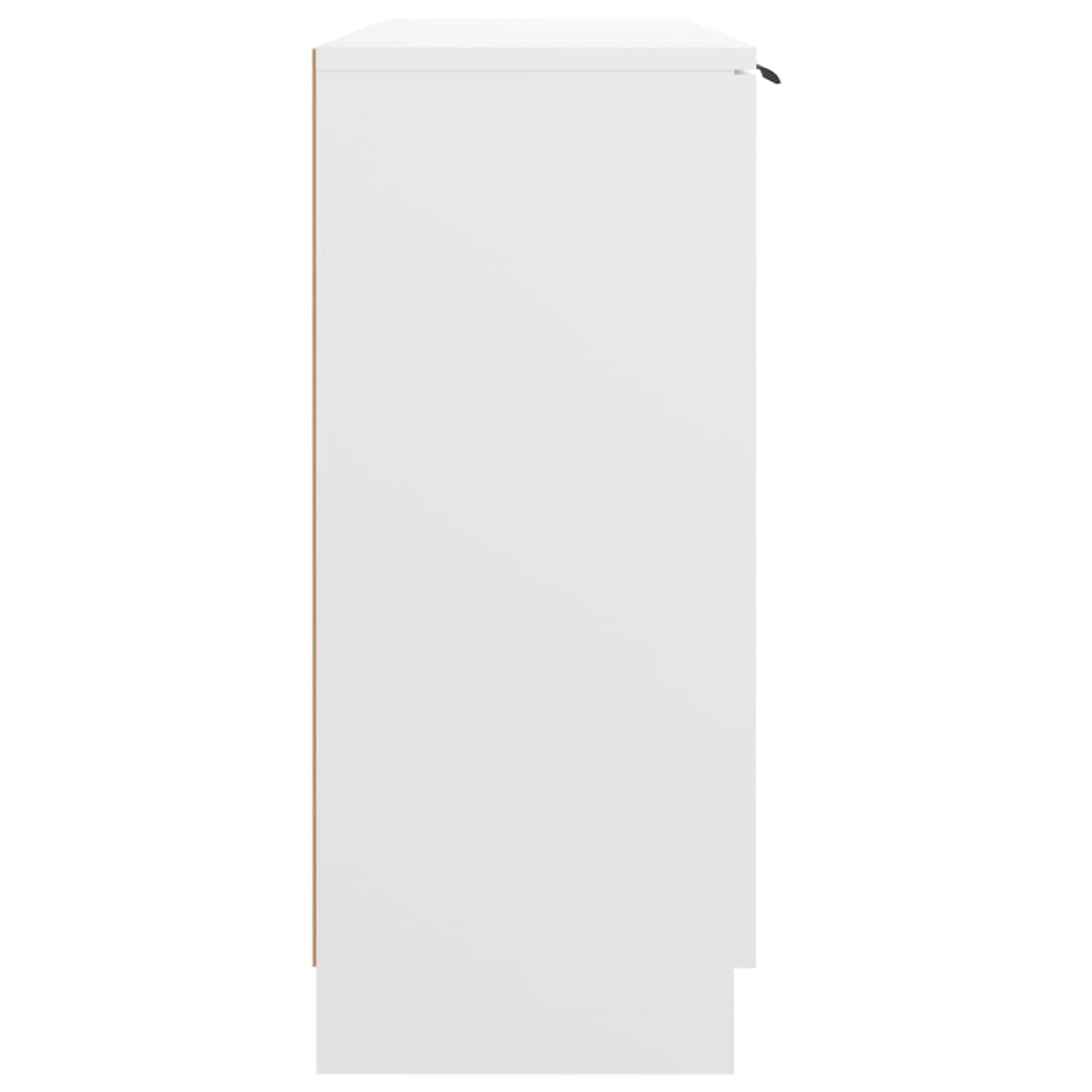 Dressoir 90,5x30x70 cm bewerkt hout wit is nu te koop bij PeponiXL, paradijselijk wonen!