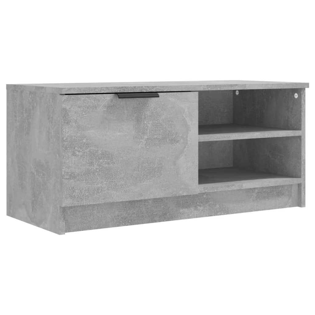 Tv-meubels 2 st 80x35x36,5 cm bewerkt hout betongrijs is nu te koop bij PeponiXL, paradijselijk wonen!