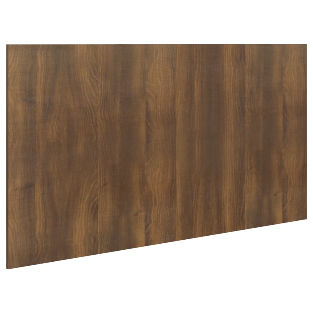 Hoofdbord 160x1,5x80 cm bewerkt hout bruin eikenkleur is nu te koop bij PeponiXL, paradijselijk wonen!