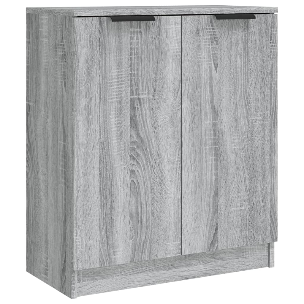 Dressoir 60x30x70 cm bewerkt hout grijs sonoma eiken is nu te koop bij PeponiXL, paradijselijk wonen!