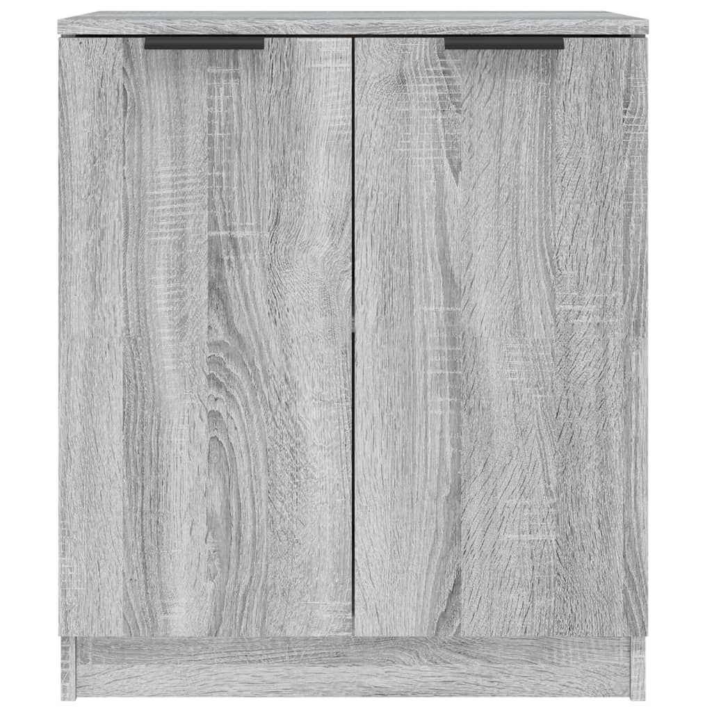 Dressoir 60x30x70 cm bewerkt hout grijs sonoma eiken is nu te koop bij PeponiXL, paradijselijk wonen!