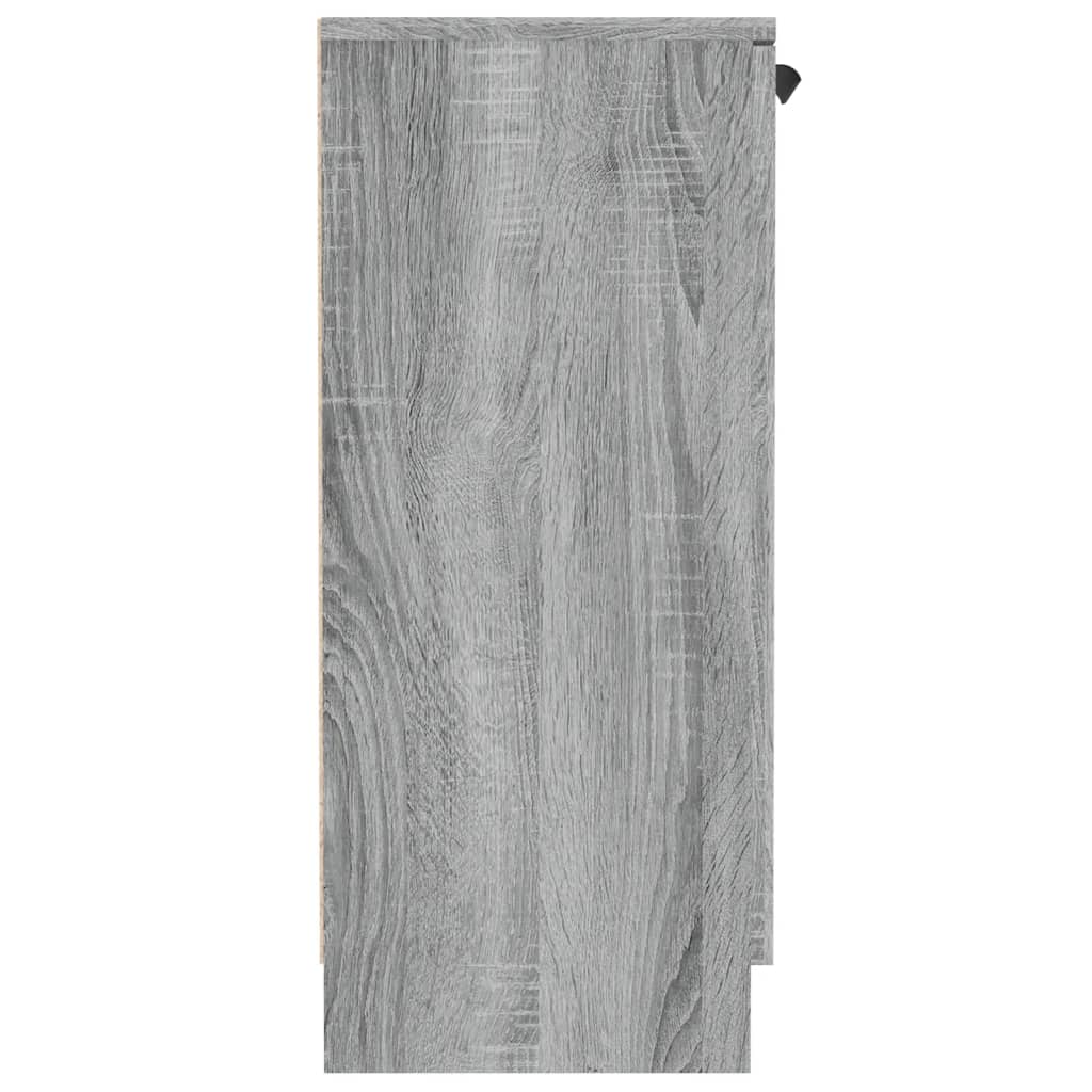 Dressoir 60x30x70 cm bewerkt hout grijs sonoma eiken is nu te koop bij PeponiXL, paradijselijk wonen!