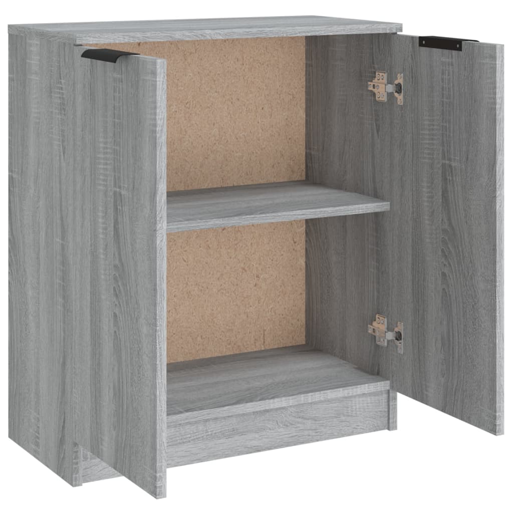 Dressoir 60x30x70 cm bewerkt hout grijs sonoma eiken is nu te koop bij PeponiXL, paradijselijk wonen!